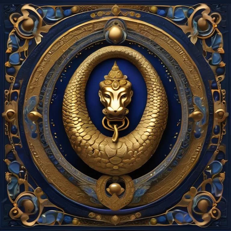 Ashlesha nakshatra deity art