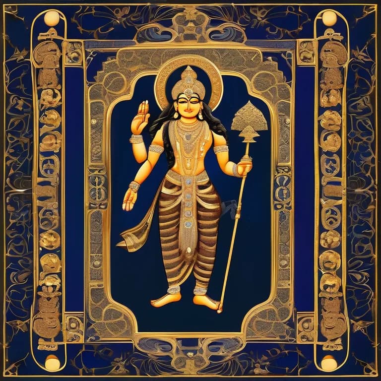 Bharani nakshatra deity art