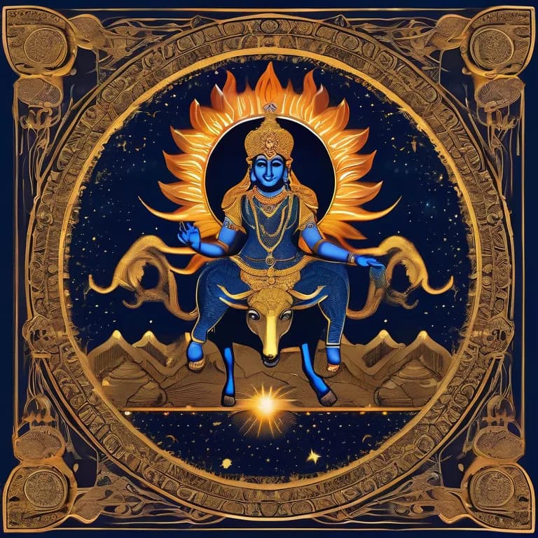 Krittika nakshatra deity art