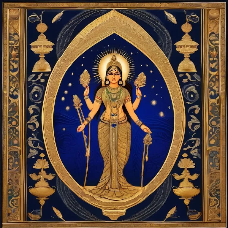 Punarvasu nakshatra deity art