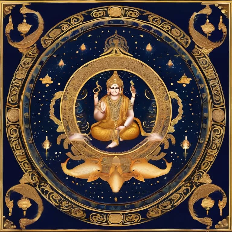 Revati nakshatra deity art