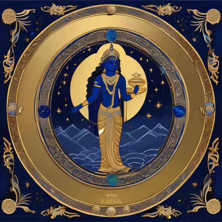 Shatabhisha nakshatra deity art