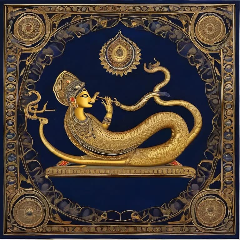 Shravana nakshatra deity art