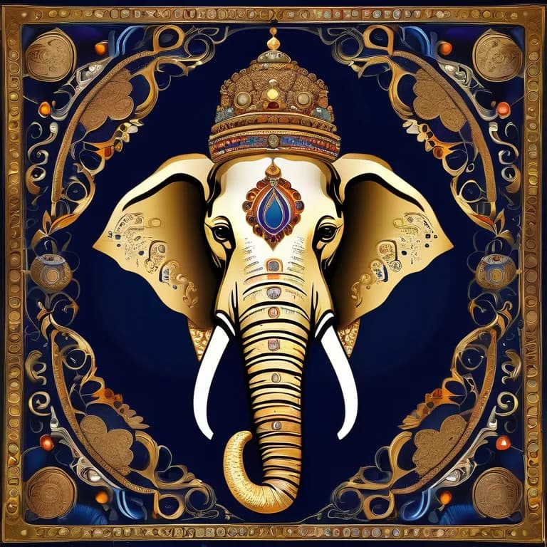 Uttara Ashadha nakshatra deity art