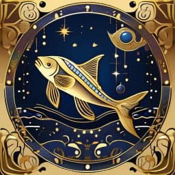 Pisces zodiac symbol